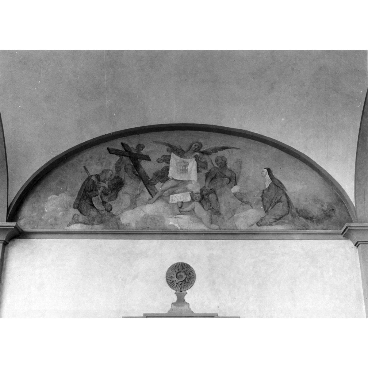 Pier Dandini - Sant'Isidoro e Santa Brigida venerano i simboli della Passione, Firenze